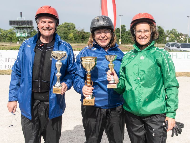 Promi-Trabrennen 2026 - die 3 Sieger