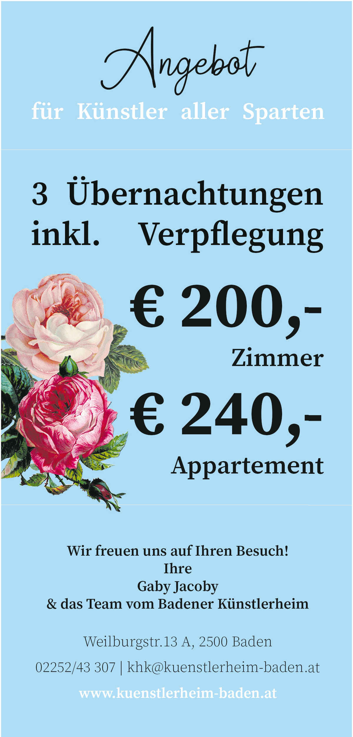 Angebot Schnuppertage