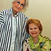 Lotte Tobisch mit Gaby Jacoby ©Michael Fritthum