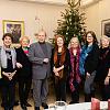 Weihnachtsfeier 2023 mit Sigrid Hauser & Eva Maria Feimer sowie Mag. Anneliese Fritthum, Helene von Damm, <br> Mag. Gaby Bischof, Prof. Mag. August Breininger, Gabriele Jacoby, Helma Gautier, Prof. Hans-Gerd Ramacher & <br> Anneliese Wiesler ©Badener Zeitung